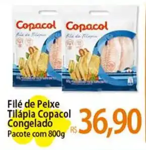 Atacadão Filé de Peixe Tilápia Copacol Congelado Pacote com 800g oferta
