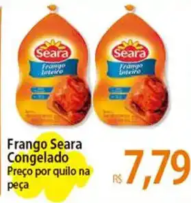 Atacadão Frango Seara Congelado Preço por quilo na peça oferta