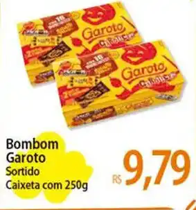 Atacadão Bombom Garoto Sortido Caixeta com 250g oferta