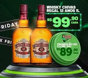 WHISKY CHIVAS REGAL 12 ANOS IL