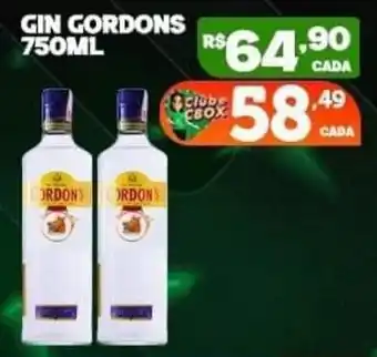 CenterBox GIN GORDONS 750ML oferta