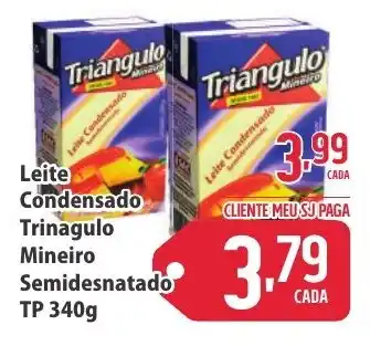 Sj Supermercados Leite Condensado Trinagulo Mineiro Semidesnatado TP 340g oferta