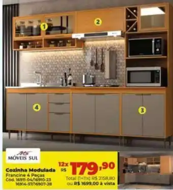 Moveis Sup Cozinha Modulada