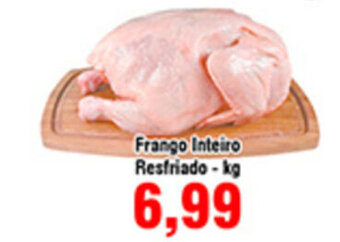 Shibata Supermercados Frango Inteiro Resfriado 1kg oferta