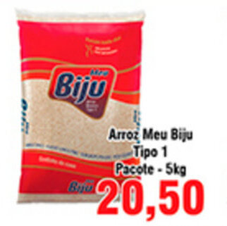 Arroz Meu Biju tipo 1 5kg