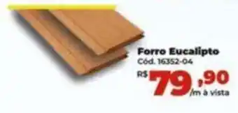 Lojas Becker Forro Eucalipto oferta