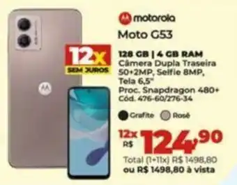 Lojas Becker Motorola Moto G53 128GB oferta