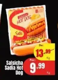 Barbosa Supermercados Salsicha Sadia Hot Dog kg oferta
