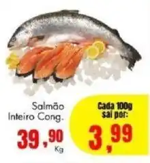Salmão Inteiro Cong. 100g