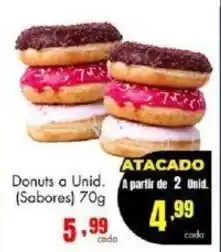 Donuts a Unid. 70g
