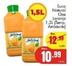 Barbosa Supermercados Suco Natural One Laranja 1.5L oferta