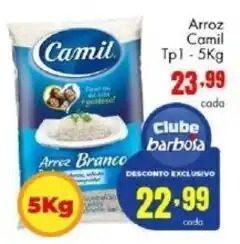 Barbosa Supermercados Arroz Camil Tpl-5Kg oferta