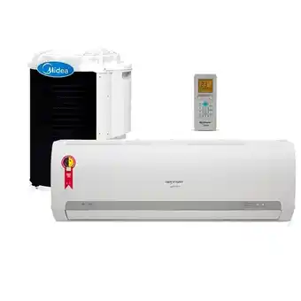 Benoit Ar condicionado slipt midea 42maqa12s5 12000btus quente e frio 220v oferta