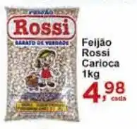 Rossi Supermercado Feijão Rossi Carioca 1kg oferta