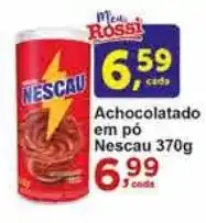 Rossi Supermercado Achocolatado em pó Nescau 370g oferta