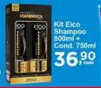 Rossi Supermercado Kit Eico Shampoo 800ml+ Cond. 750ml oferta