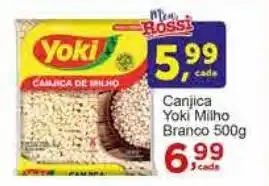 Rossi Supermercado Canjica Yoki Milho Branco 500g oferta