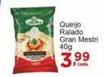 Rossi Supermercado Queijo Ralado Gran Mestri 40g oferta