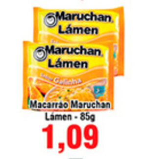 Shibata Supermercados Macarrao Maruchan Lamen 85g oferta
