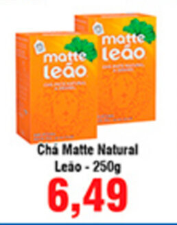 Shibata Supermercados Cha Matte Natural Leao 250g oferta
