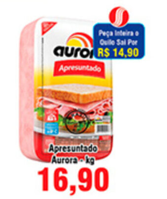 Shibata Supermercados Apresuntado Aurora 1kg oferta
