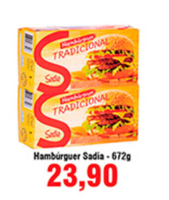 Hamburguer Sadia 672g