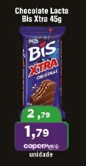 Copercana Chocolate Lacta Bis Xtra 45g oferta