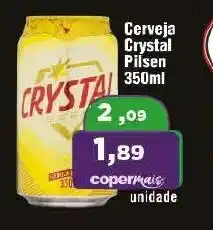Cerveja Crystal Pilsen 350ml