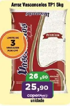 Arroz Vasconcelos TP1 5kg