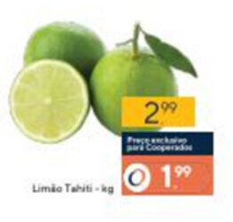 Coop Limao Tahiti 1kg oferta