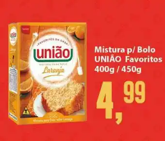 Rede Economia Mistura P- Bolo União Favoritos 400g/ 450g oferta