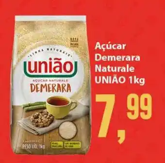 Rede Economia Açúcar Demerara Naturale Uniao 1kg oferta