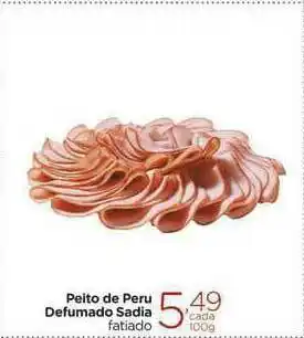 Carrefour Market Peito De Peru Defumado Sadia 100g oferta