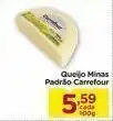Queijo Minas Padrão Carrefour 100g
