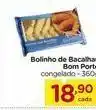 Bolinho de bacalhau bom porto congelado 360g