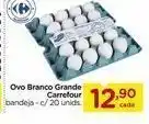 Carrefour Express Ovo branco grande carrefour bandeja c/20 unids oferta