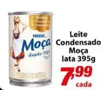 Peri Supermercado Leite Condensado Moça lata 395g oferta