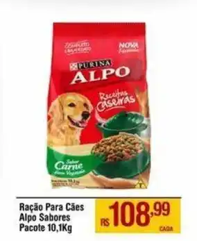 Max Atacadista Ração Para Cães Alpo Sabores Pacote 10,1Kg oferta