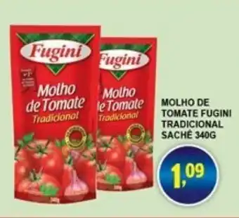 Federzoni Supermercados Molho de Tomate Fugini Trad. sachet 340g oferta