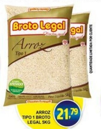 Federzoni Supermercados Arroz Tipo 1 Broto Legal 5kg oferta