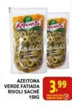 Federzoni Supermercados Azeitona Verde Fatiada Rivoli Sache 150g oferta