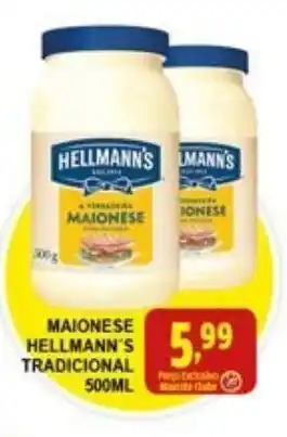 Federzoni Supermercados Maionese Hellmann's Tradicional 500ml oferta
