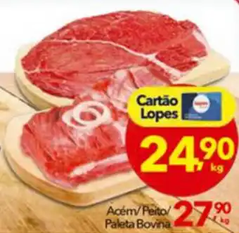 Lopes Supermercados Acem/ Peito/ Paleta Bovina 1kg oferta