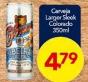 Lopes Supermercados Cerveja Larger Sleek Colorado 350ml oferta