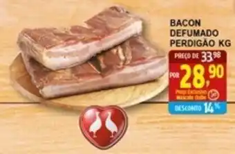 Federzoni Supermercados Bacon Defumada Perdigao 1kg oferta