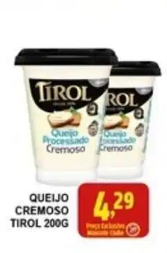 Federzoni Supermercados Queijo Cremoso Tirol 200g oferta