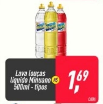 Frangolândia Lava Loucas Liquido Minuano 500ml - tipos oferta