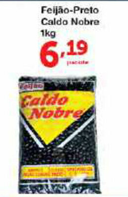 Roldão Feijao-Preto Caldo Nobre 1kg oferta
