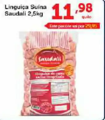 Roldão Linguica Suina Saudali 1kg oferta