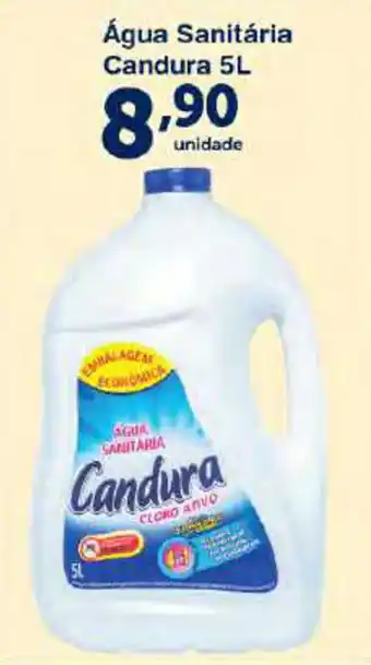 Roldão Agua Sanitaria Candura 5L oferta